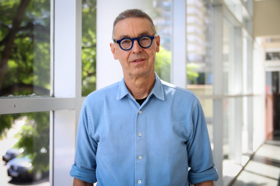 Otto Scharmer durante seminario en Argentina