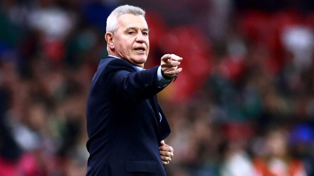 Javier Aguirre durante conferencia de prensa previa al partido México vs Corea del Sur