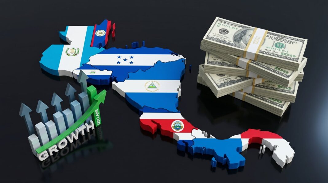 Gráfico de inversión extranjera directa en Centroamérica y República Dominicana 2025