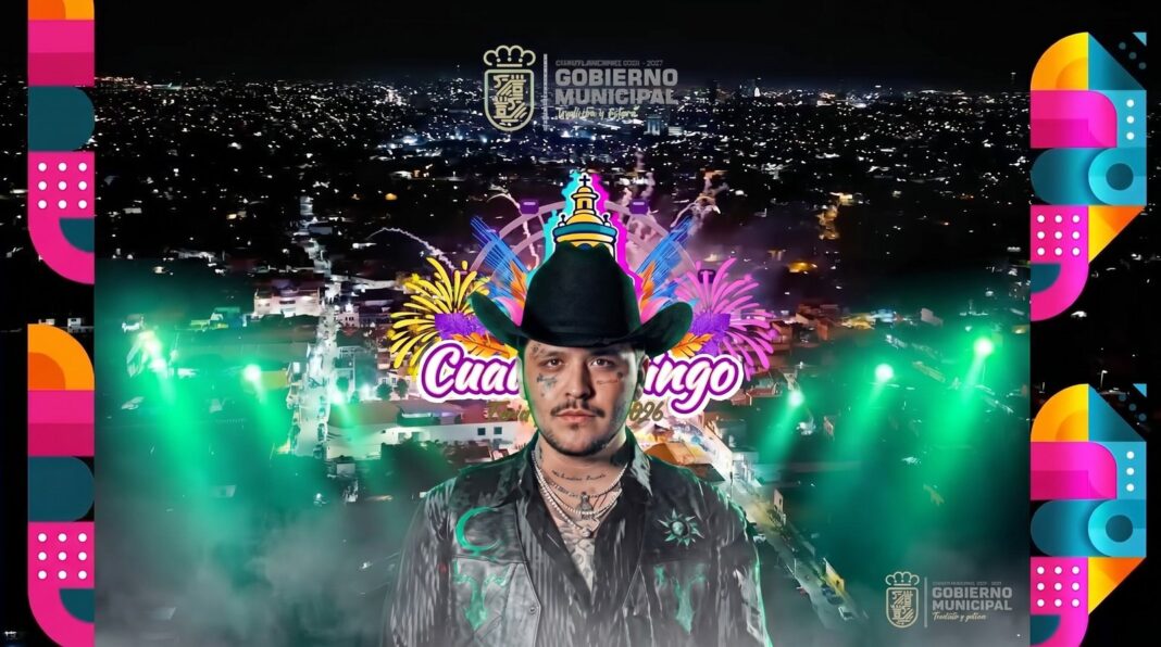 Christian Nodal en concierto