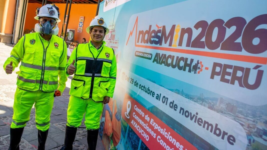 Ceremonia de lanzamiento de ANDESMIN 2026 en Ayacucho