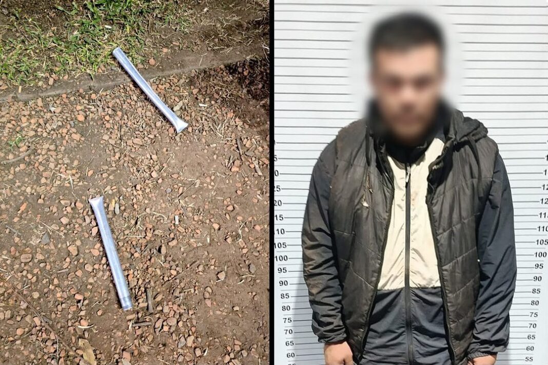Vara metálica similar a la utilizada en la agresión en Colegiales