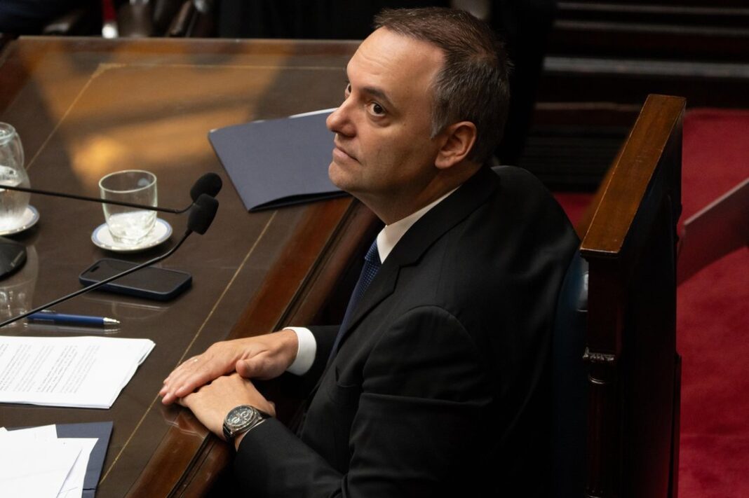 El jefe de Gabinete, Manuel Adorni, en una fotografía de archivo.