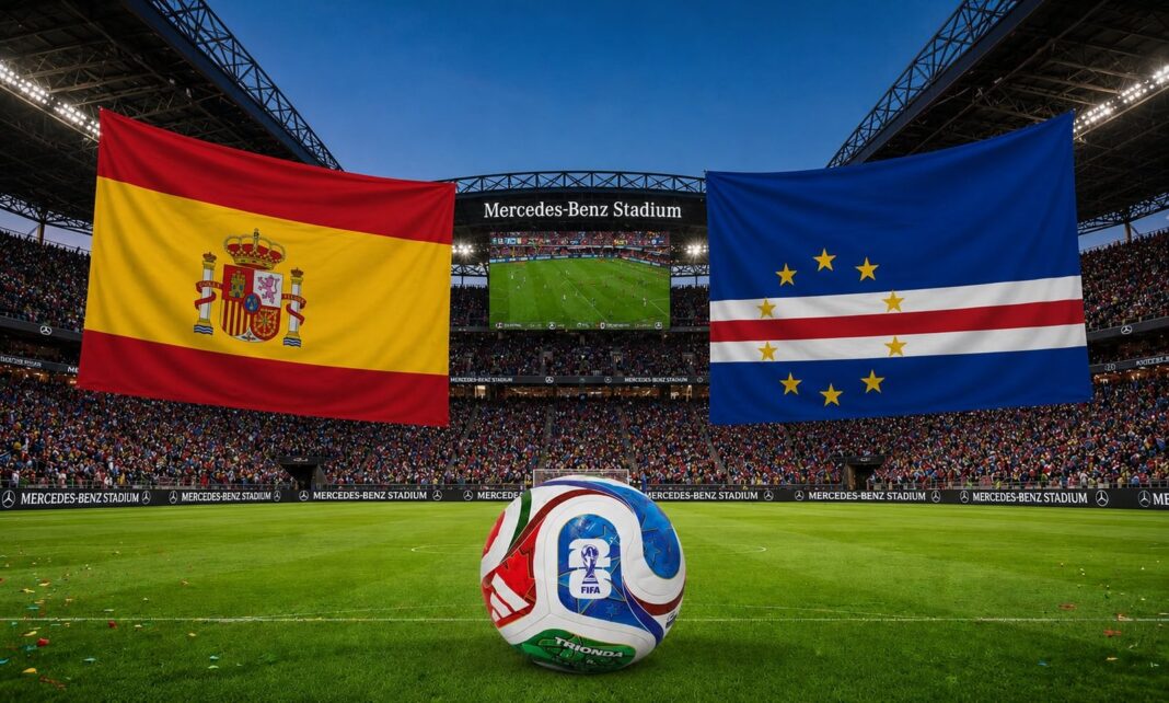 Estadio Mercedes Benz de Atlanta durante partido de fútbol del Mundial 2026