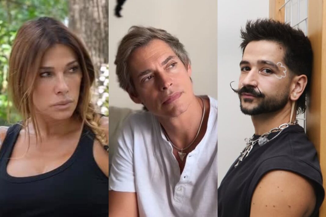 Captura de pantalla de publicaciones de famosos en redes sociales sobre los terremotos en Venezuela