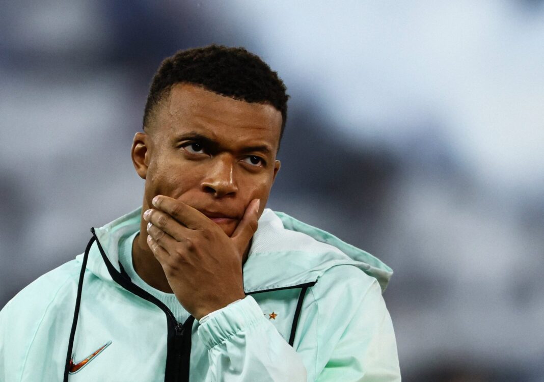 Kylian Mbappé durante el amistoso entre Francia e Irlanda del Norte
