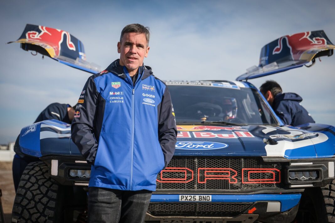 Martín Galdeano, presidente de Ford Sudamérica, durante entrevista en el Desafío Ruta 40