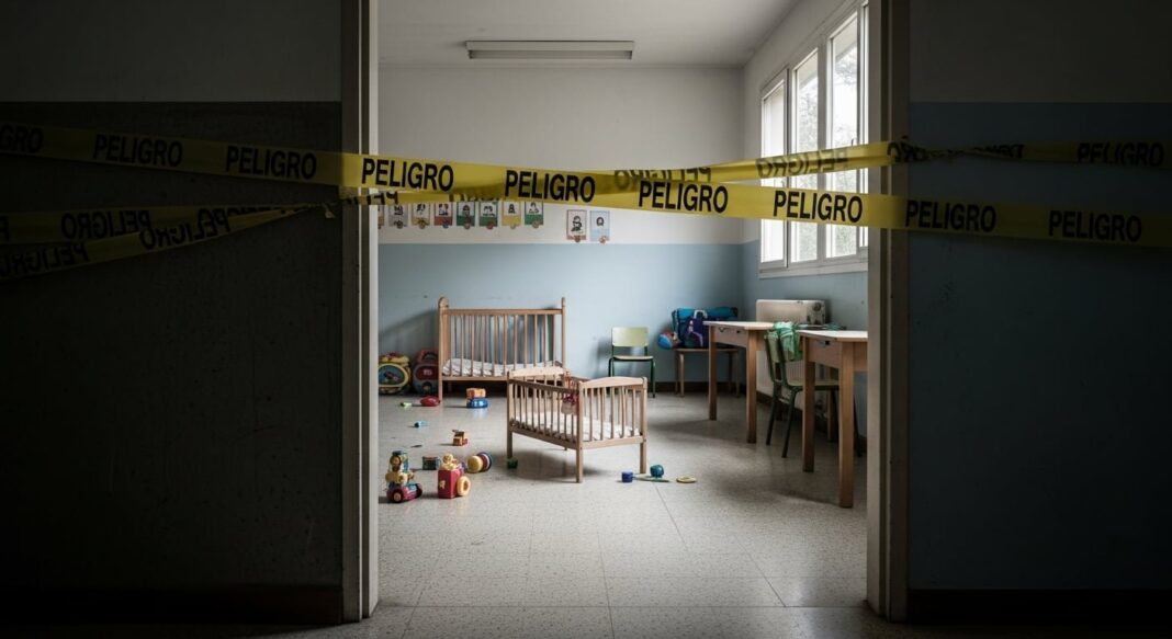 Guardería Babyland en Los Olivos donde falleció un niño de un año