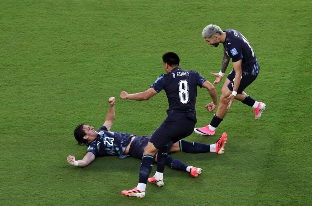 Partido de fútbol del Mundial 2026 entre Paraguay y Australia