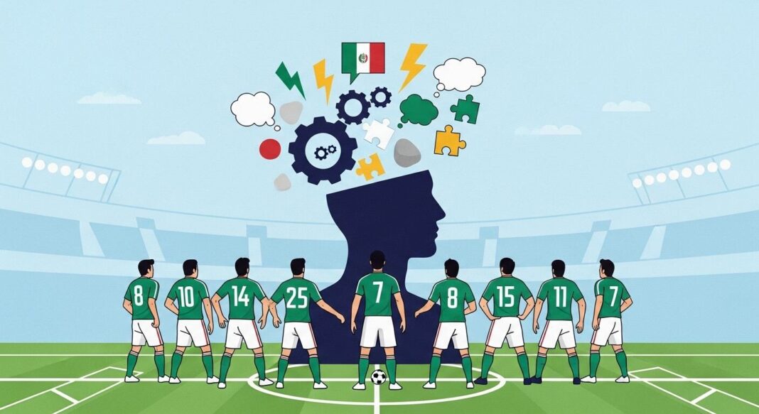 Jugadores de la selección mexicana en concentración previa al Mundial 2026