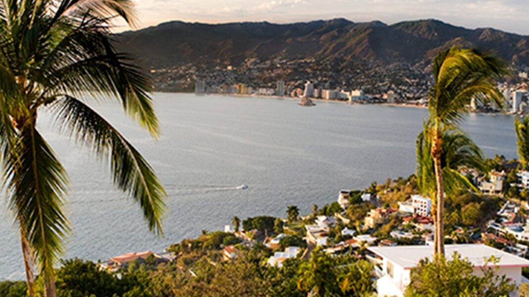 Mapa del clima en Acapulco de Juárez