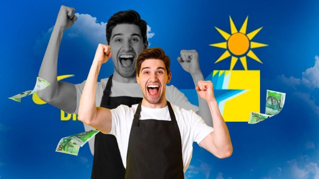 Boleto de la lotería Chontico Día con el número ganador del sorteo del 2 de junio de 2026