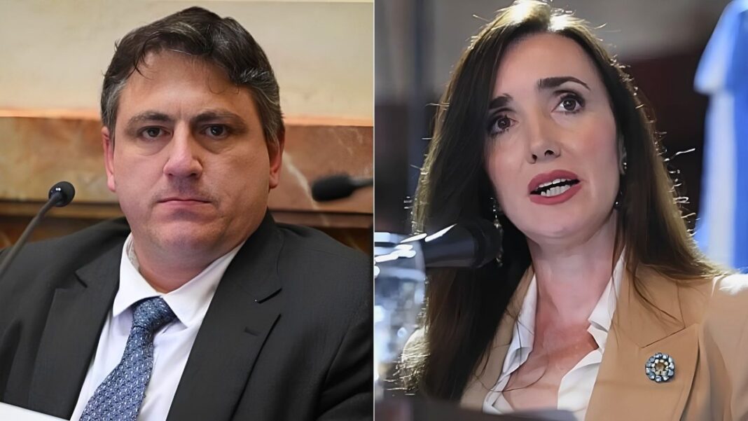 Senador Francisco Paoltroni en el Senado argentino