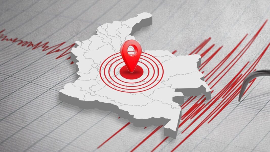 Mapa de la región de Ucayali en Perú con ubicación del sismo