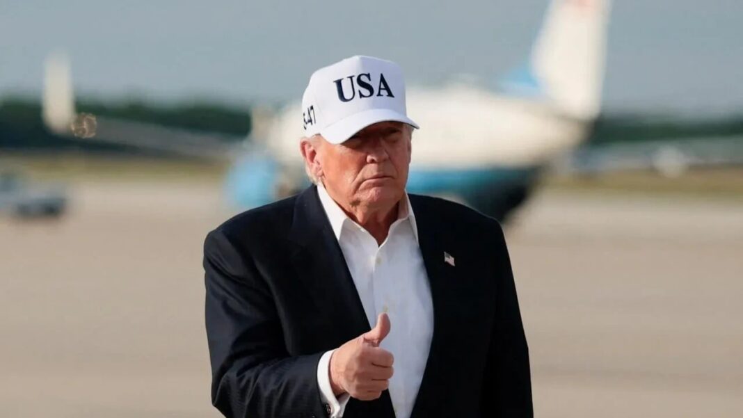 Donald Trump en entrevista con Meet the Press