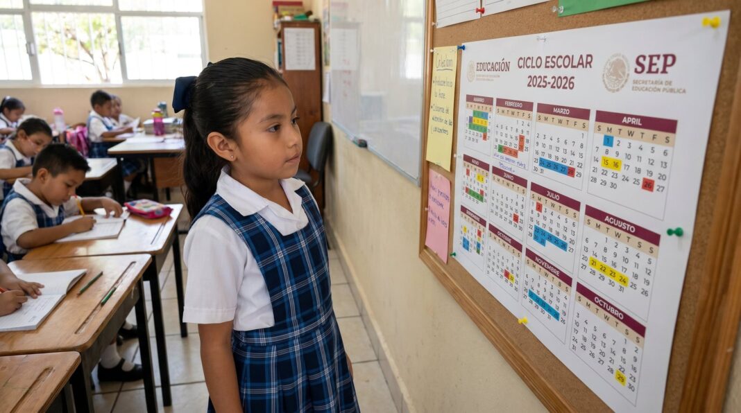Calendario escolar 2026-2027 de la SEP para educación básica