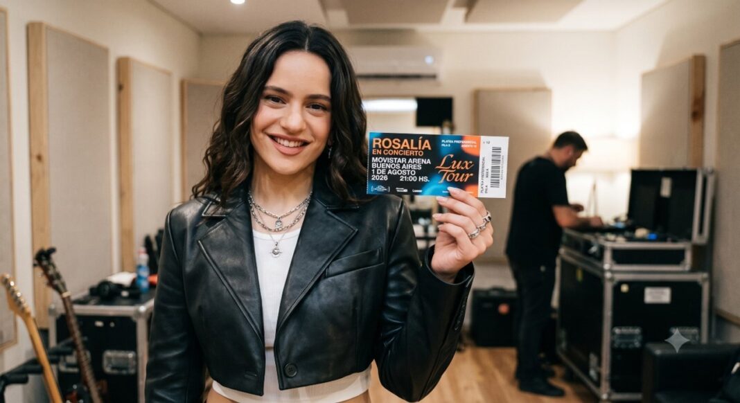 Entradas para el concierto de Rosalía en el Movistar Arena