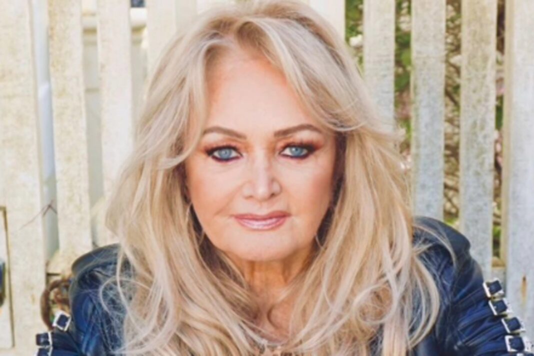 Bonnie Tyler en un escenario