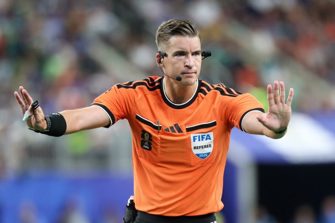 Francois Letexier, árbitro francés designado para Argentina vs. Egipto en el Mundial 2026