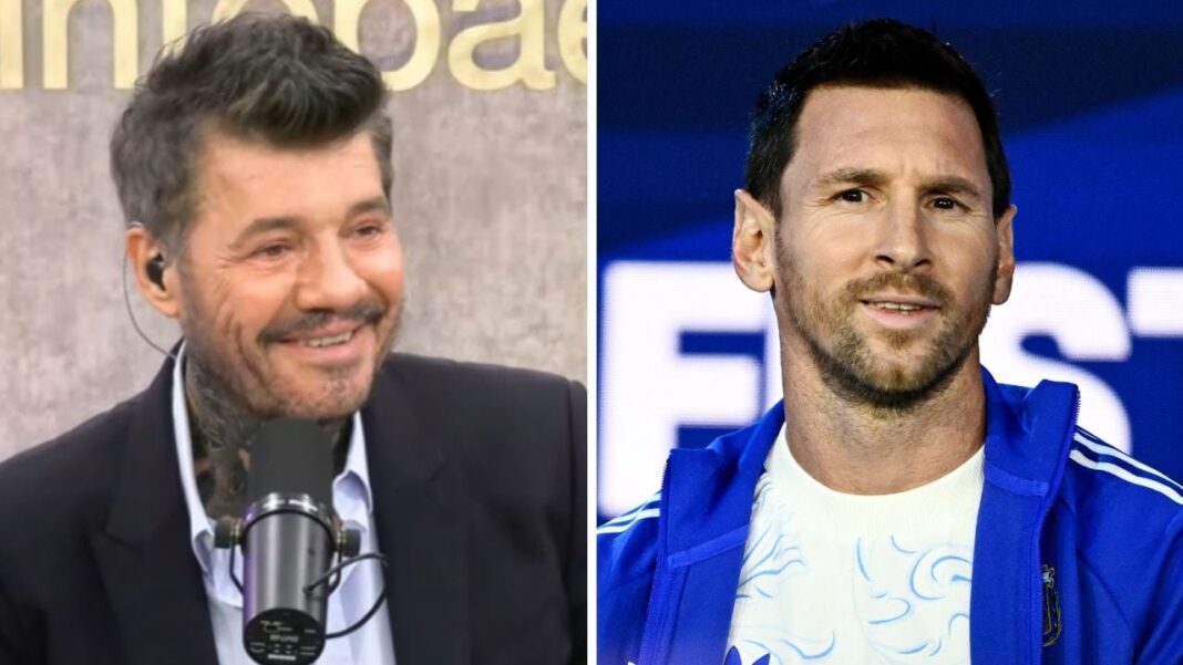 Publicación de Lionel Messi en Instagram con comentario de Marcelo Tinelli