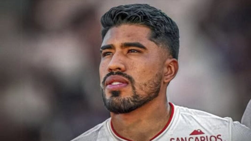 Paolo Reyna durante su paso por Universitario de Deportes