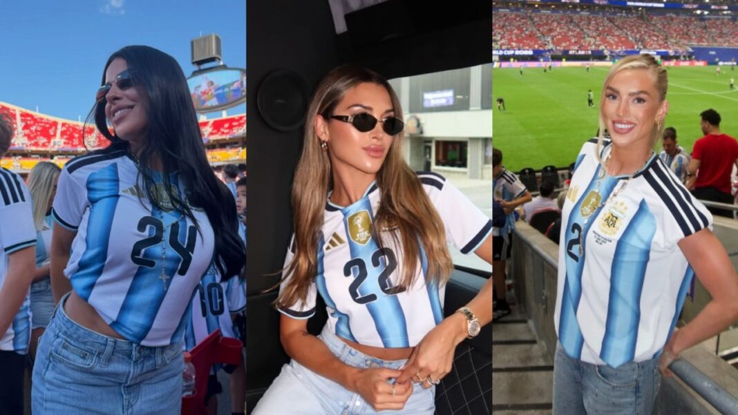 Parejas de jugadores de la Selección argentina en Atlanta