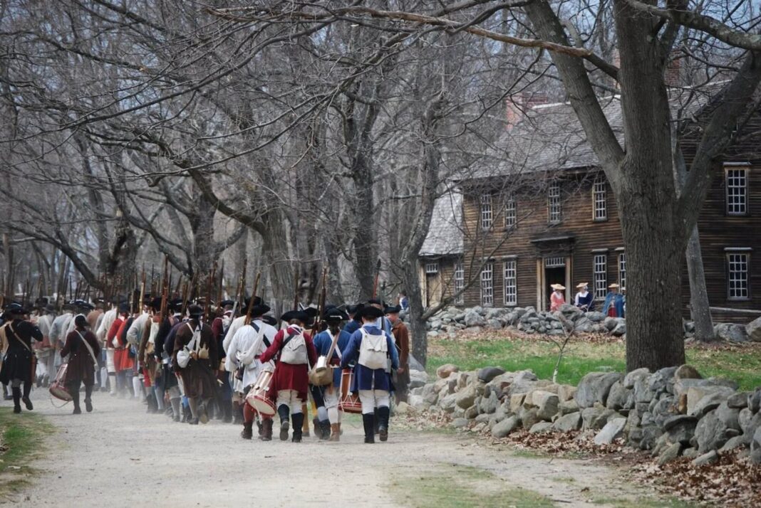 Casa Orchard House en Concord, Massachusetts, donde se escribió Little Women