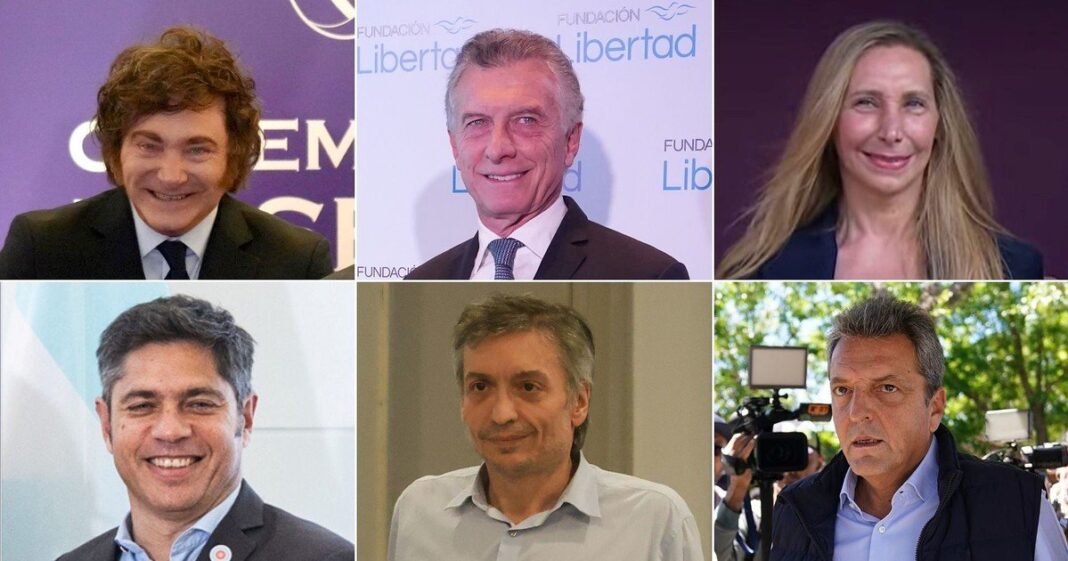 Reunión de dirigentes políticos en una mesa de trabajo