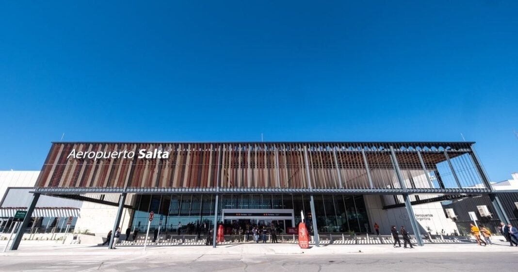 Inauguración de obras en el aeropuerto de Salta