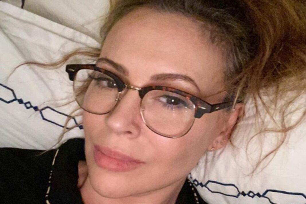 Alyssa Milano en un evento público