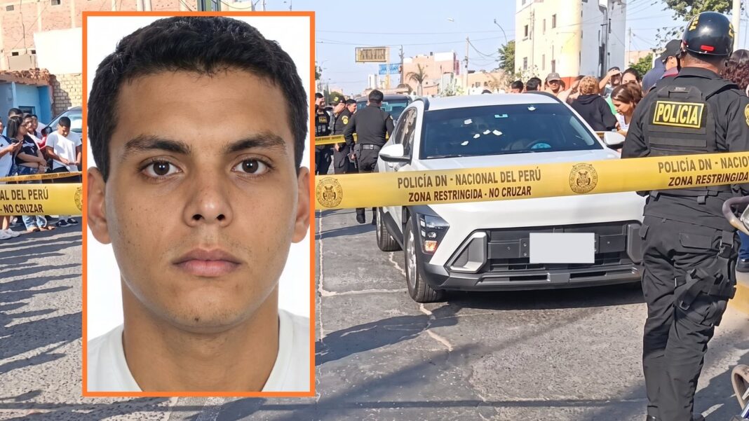 Lugar del asesinato de alias ‘Careca’ en La Perla, Callao