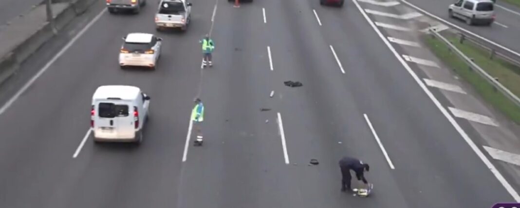 Persona atropellada en Panamericana