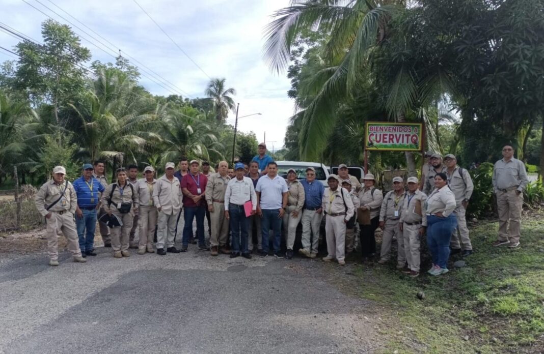 Brigadas sanitarias fumigan viviendas en la frontera entre Costa Rica y Panamá