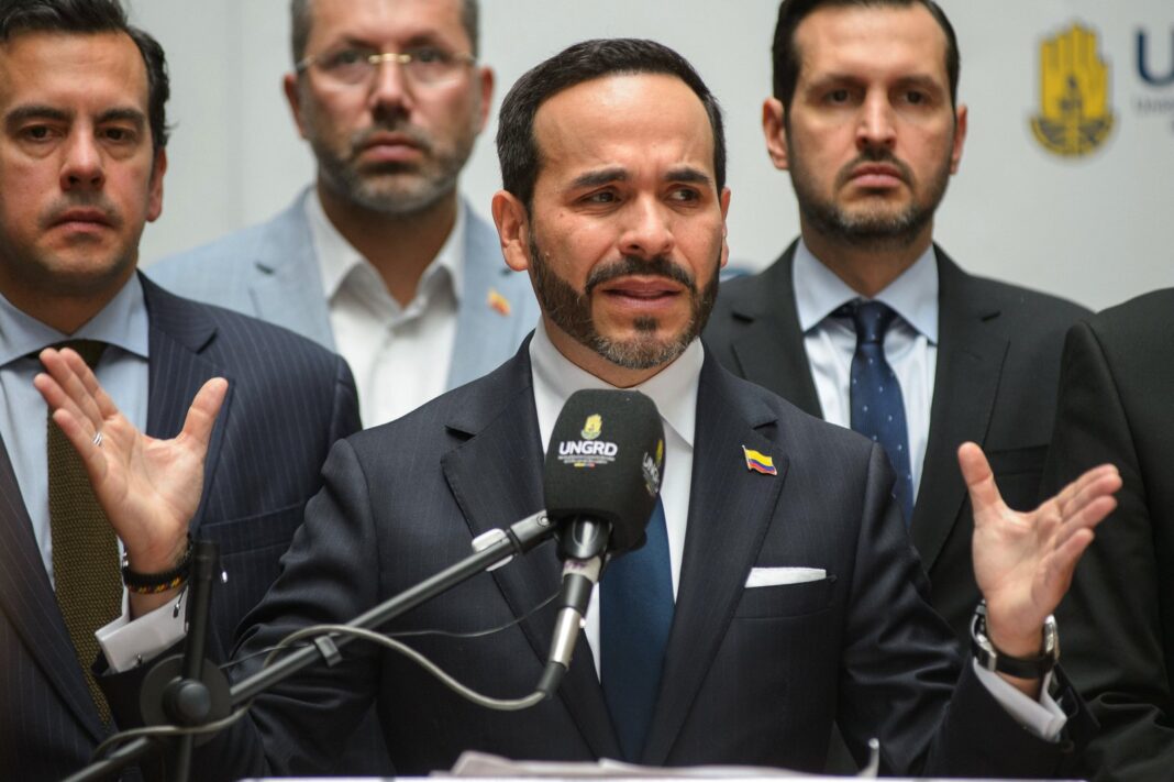 Presidente de Colombia Abelardo de la Espriella en Barranquilla