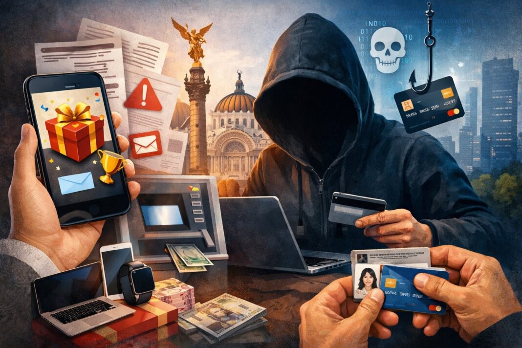 Detenidos por fraude bancario en CDMX y Edomex