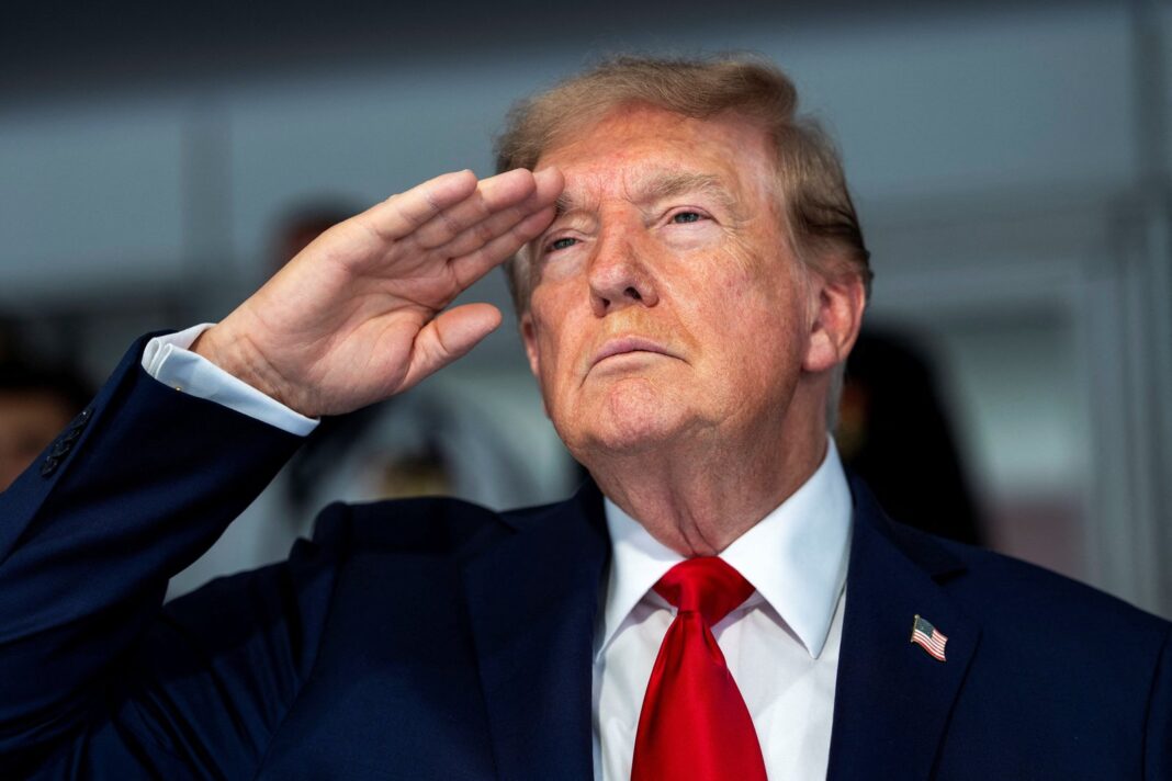 Bandera de Estados Unidos e Irán