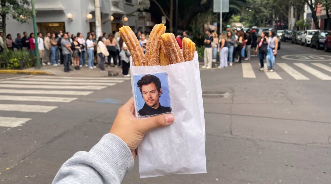 Churros de la Churrería El Moro en la Ciudad de México