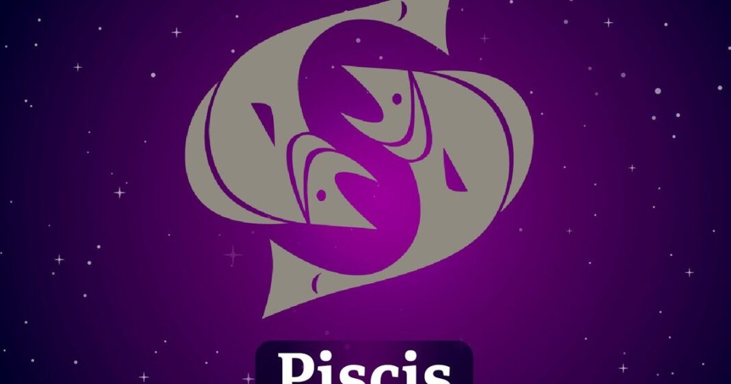 Representación del signo Piscis