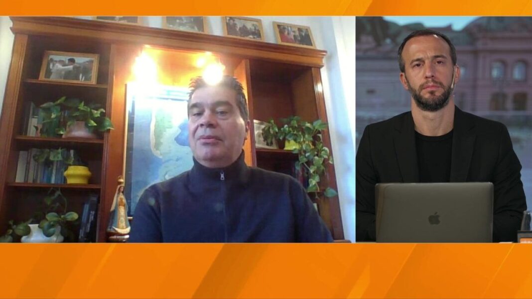 Jorge Capitanich en entrevista