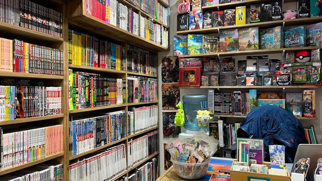 Local de venta de manga en Argentina