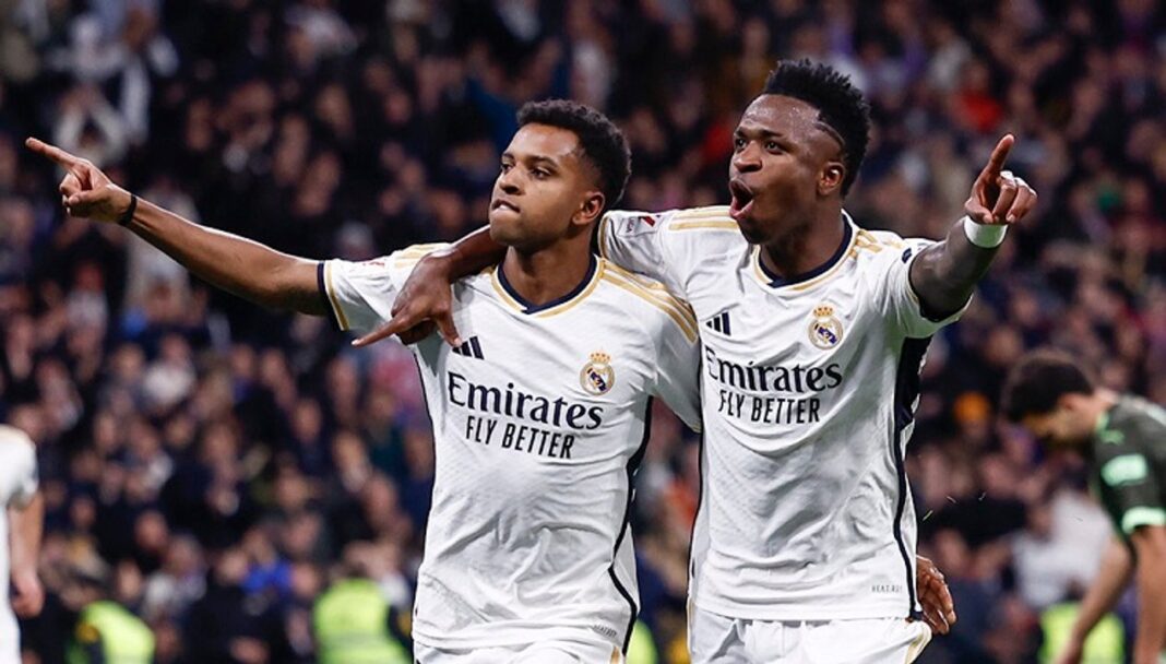 Vinicius Jr con la camiseta del Real Madrid