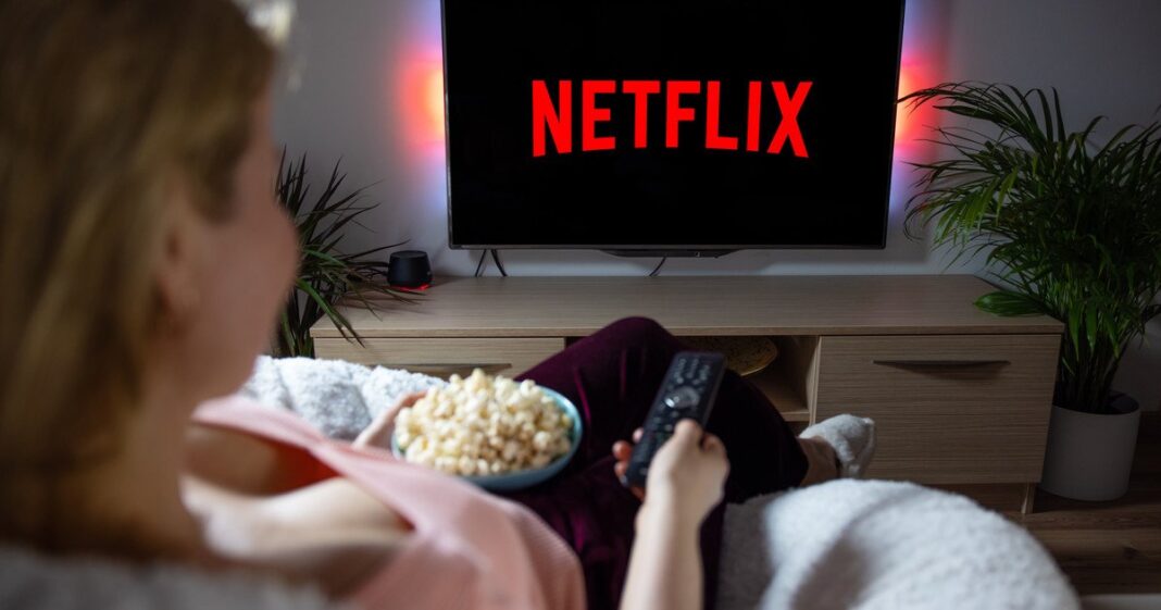 Captura de pantalla del ranking de series más vistas en Netflix España
