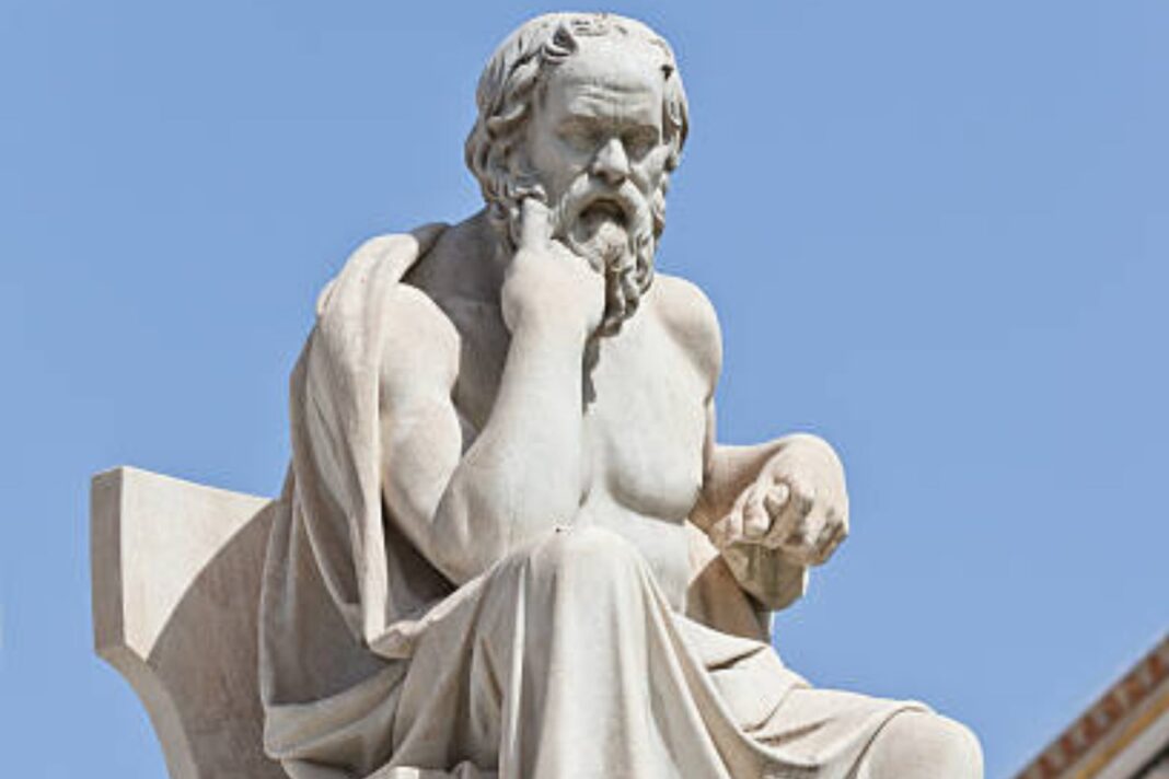 Busto de Sócrates, filósofo griego