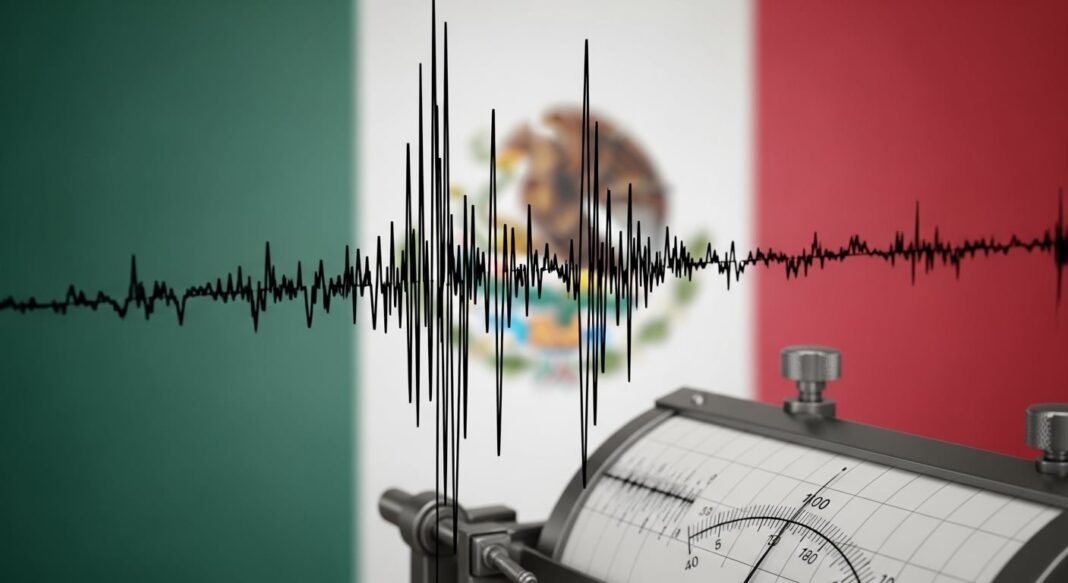 Mapa de actividad sísmica en México del 10 de agosto de 2026