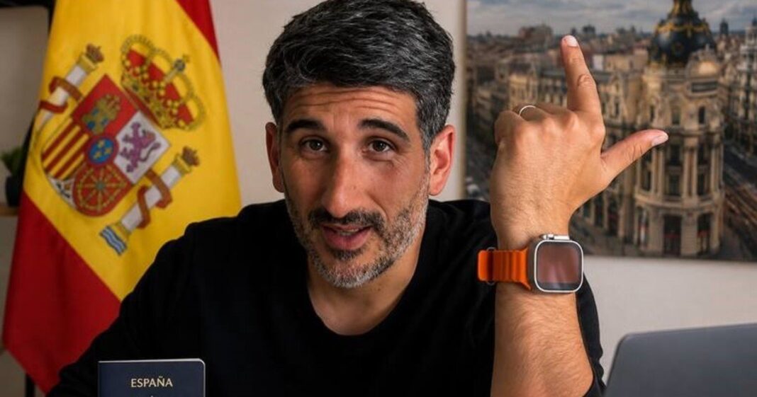 Nicolás Martínez, argentino que vive en España, brinda asesoramiento a familias que quieren instalarse en el país.