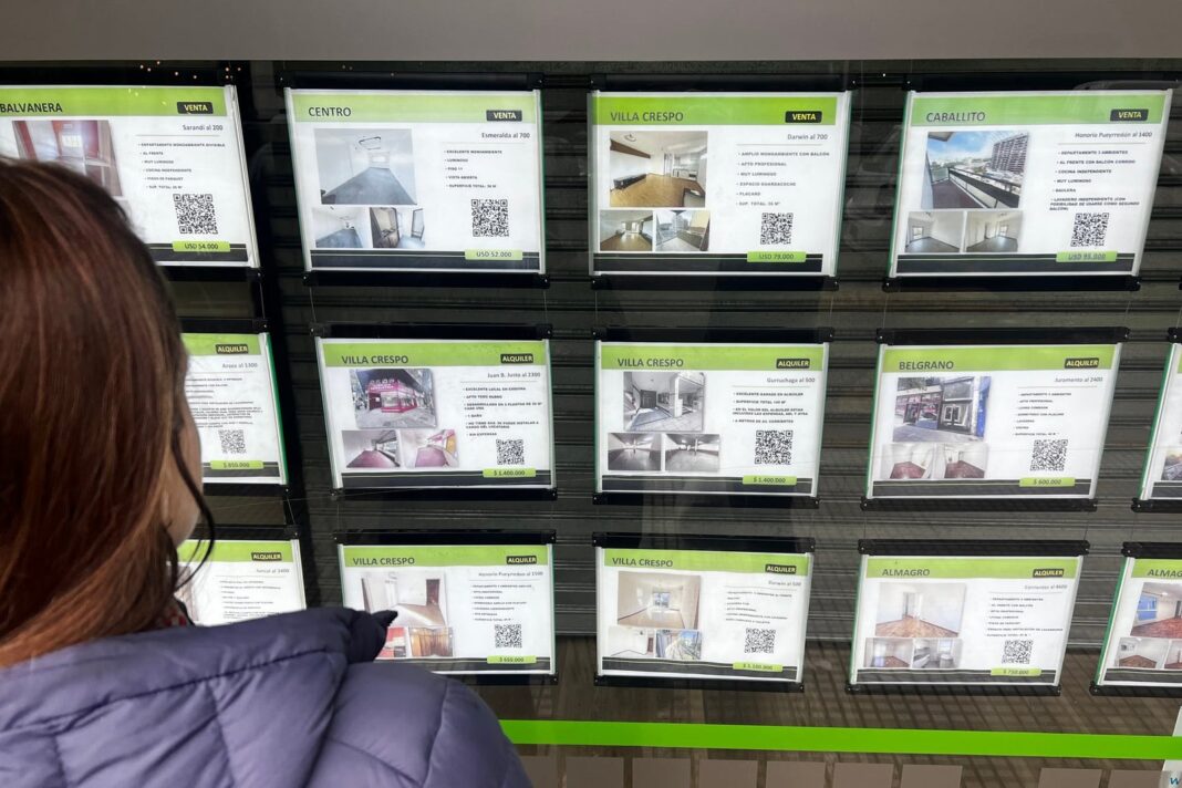 Edificios residenciales en la ciudad de Buenos Aires