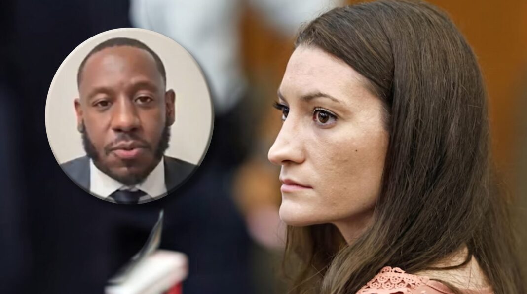 Michael Péguy Desronvil, jurado disidente en el caso Lindsay Clancy, hablando en un video