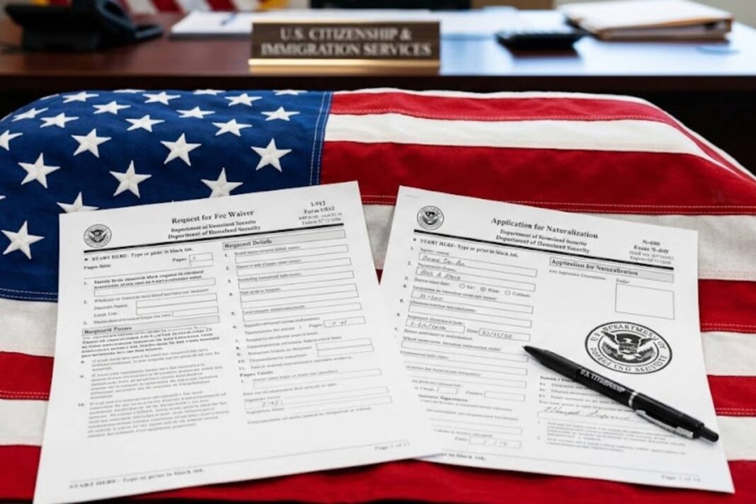 Formulario de inmigración de Estados Unidos