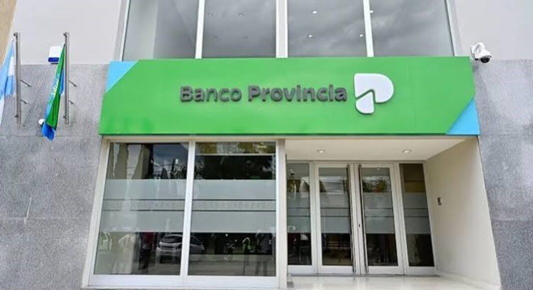 Fachada del Banco Provincia de Buenos Aires