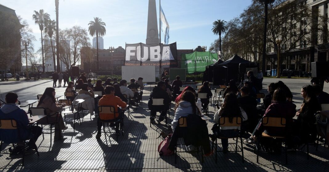 Edificio de una universidad pública argentina